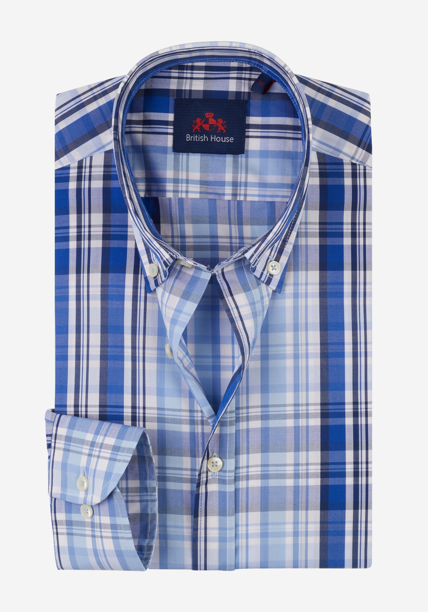 Blue Stripe Poplin Shirt