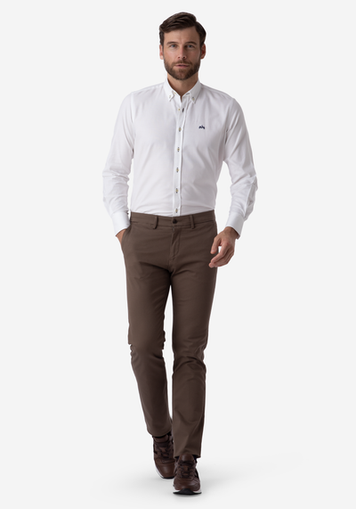 White Royal Oxford Shirt