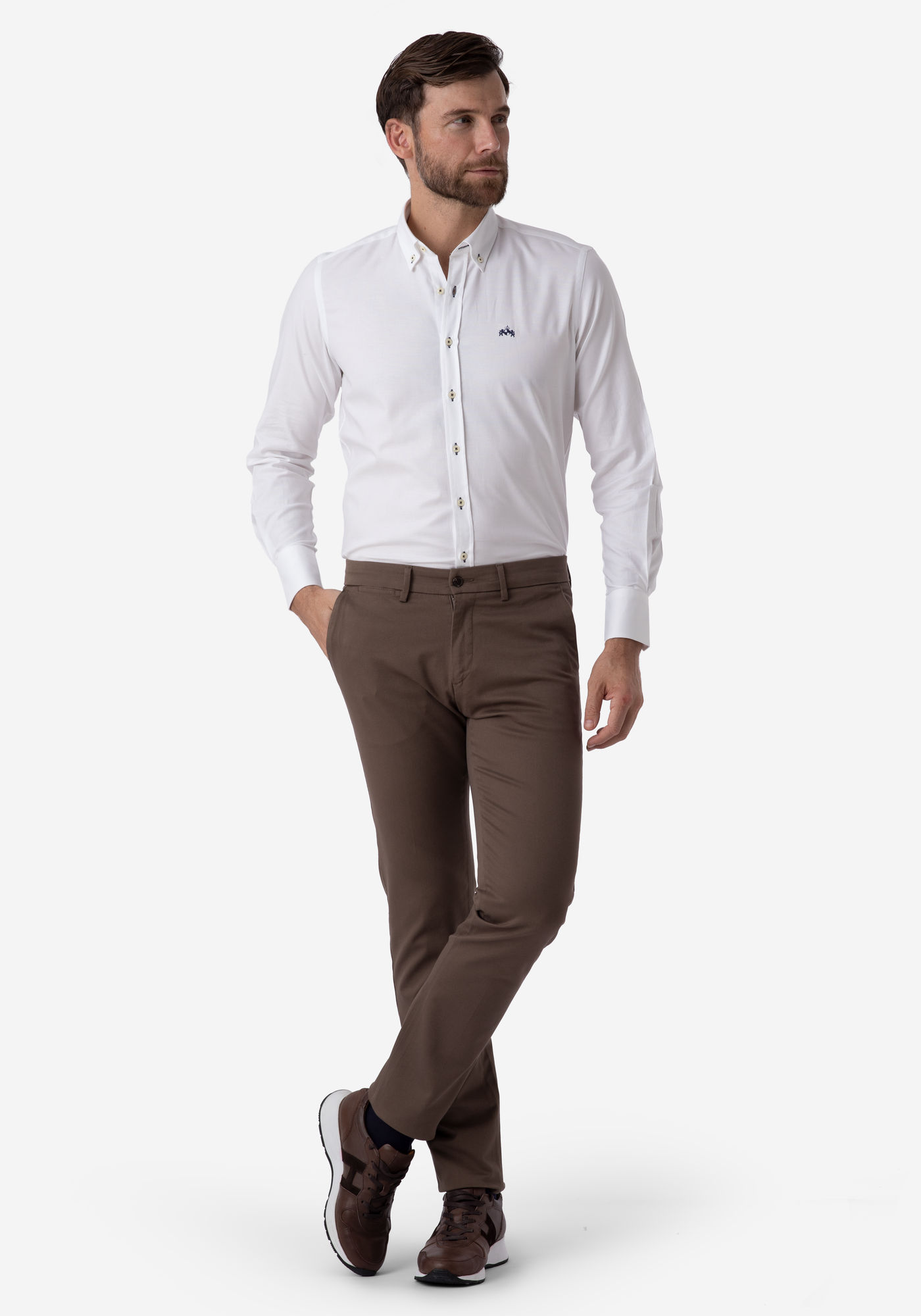 White Royal Oxford Shirt