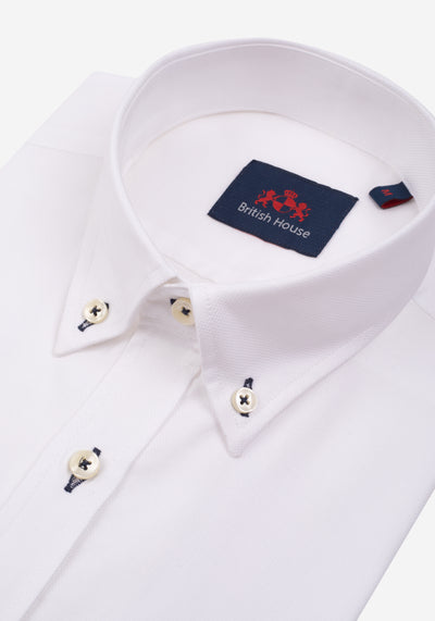 White Royal Oxford Shirt