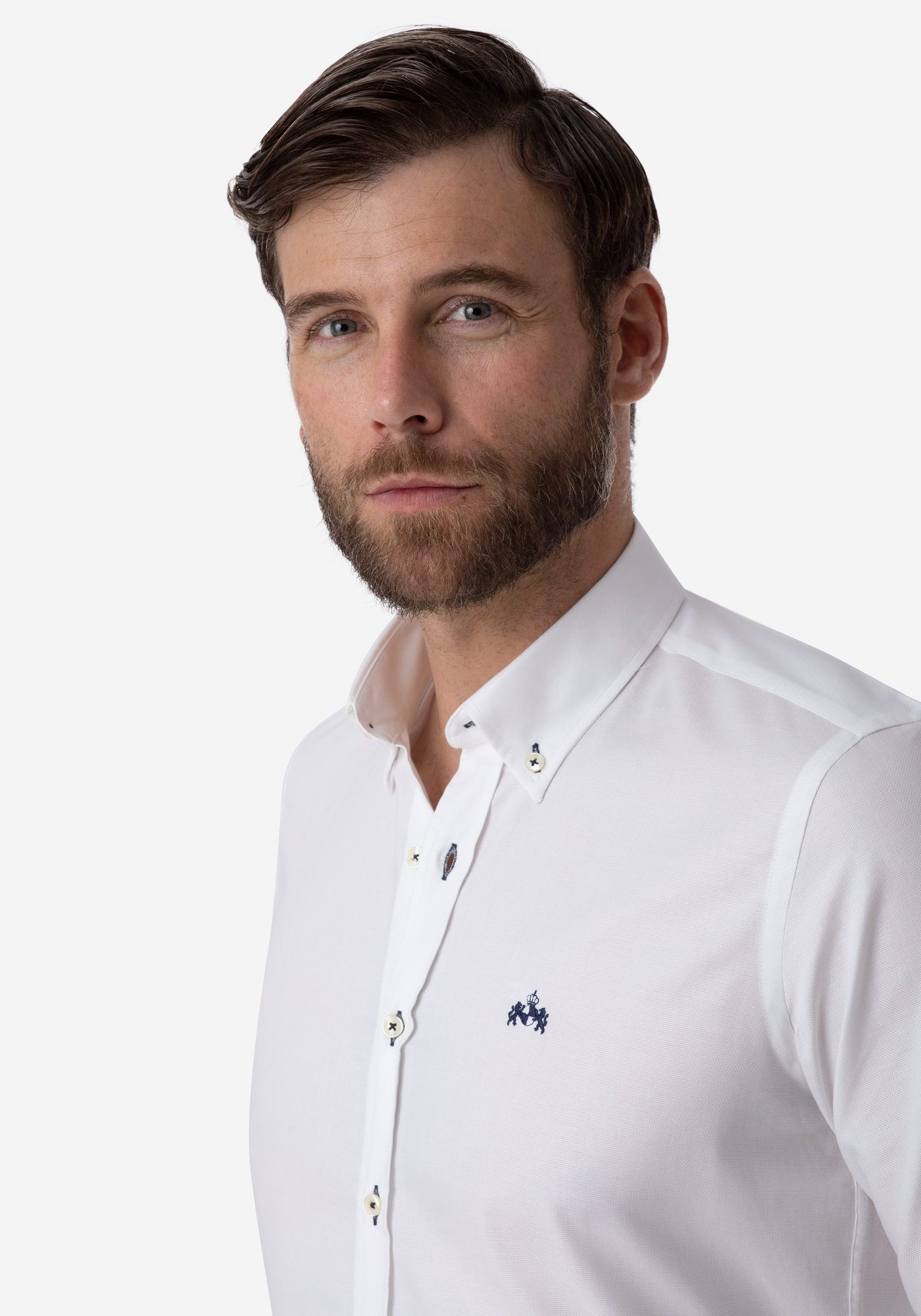 White Royal Oxford Shirt