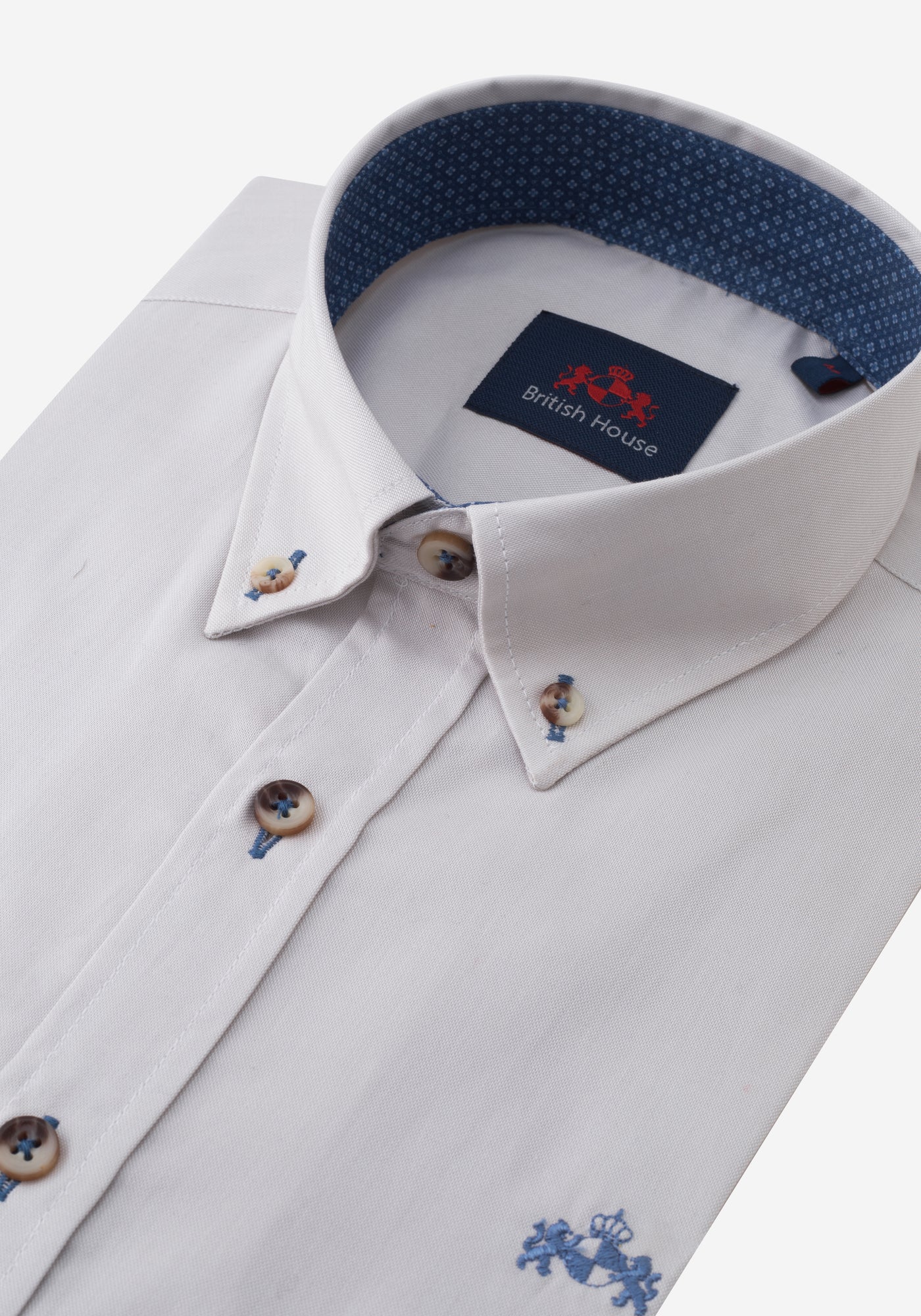 Dusty Gray Oxford Shirt