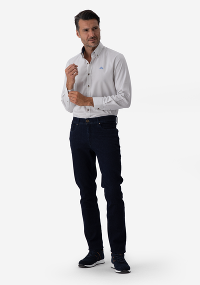 Dusty Gray Oxford Shirt