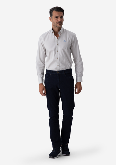 Dusty Gray Oxford Shirt