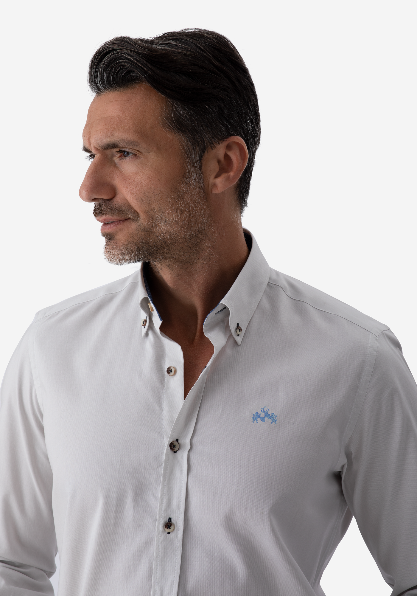 Dusty Gray Oxford Shirt
