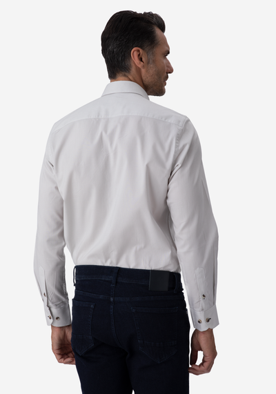 Dusty Gray Oxford Shirt