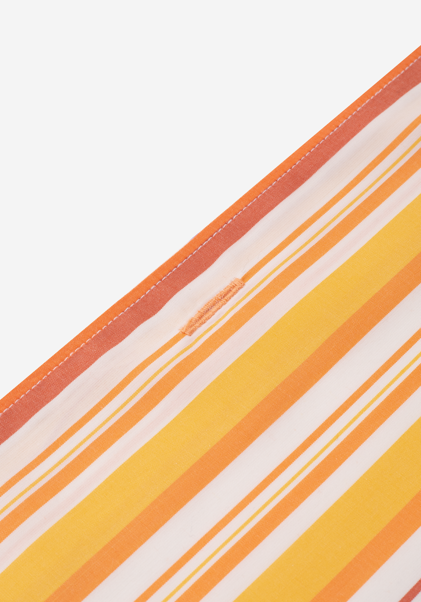 Orange Stripe Resort Shirt - Short Sleeve