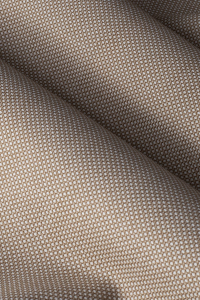 Contemporary Fit Cameo Beige Dotted Blazer