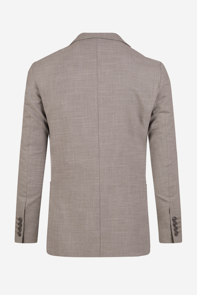 Contemporary Fit Sand Beige Havana Blazer