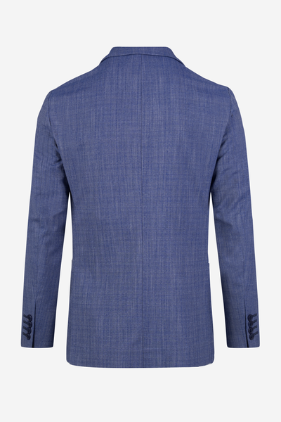 Contemporary Fit Pastel Blue Havana Blazer