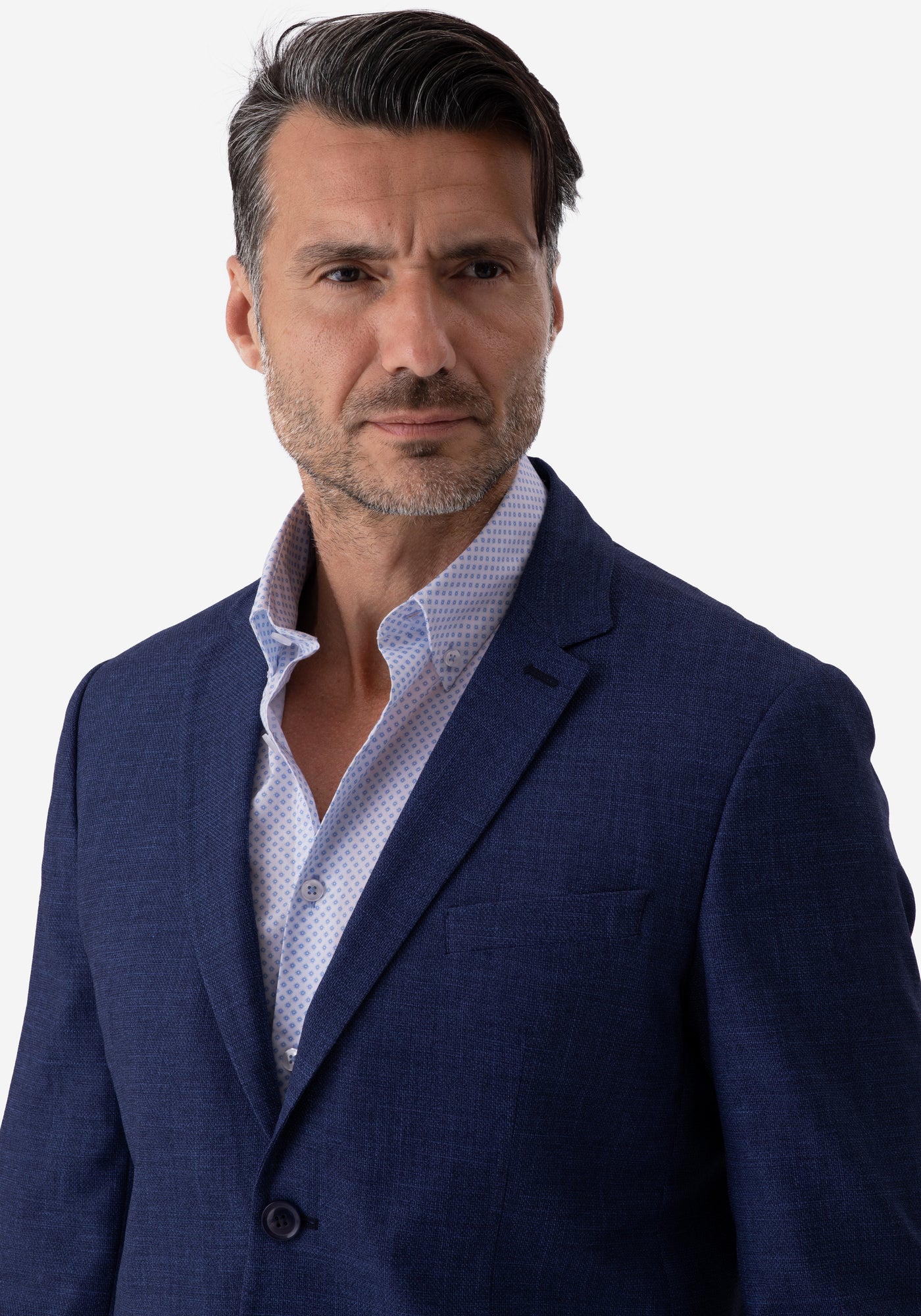 Contemporary Fit Midnight Blue Blazer