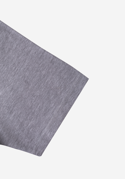 Dusty Gray Cotton Crewneck Shirt