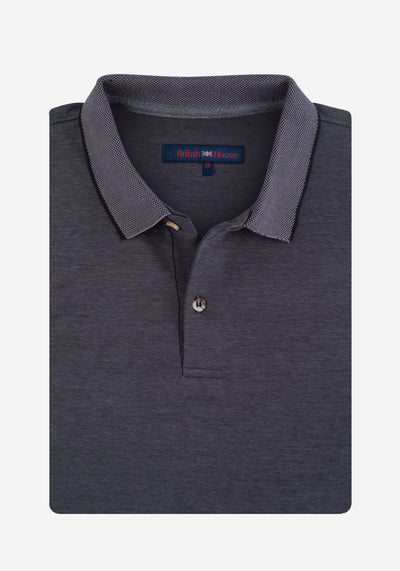 Dark Gray Soft Cotton Polo Shirt