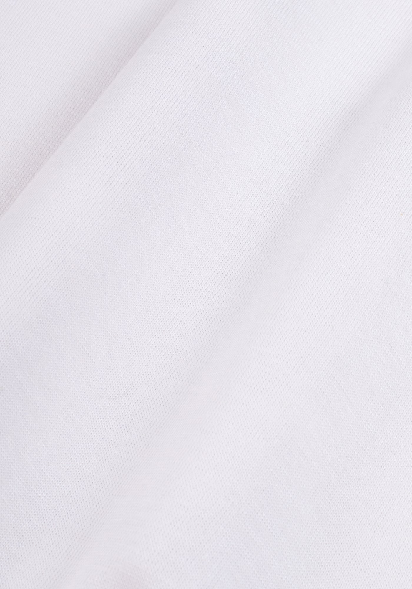 White Dark Beige Knitted Polo Shirt