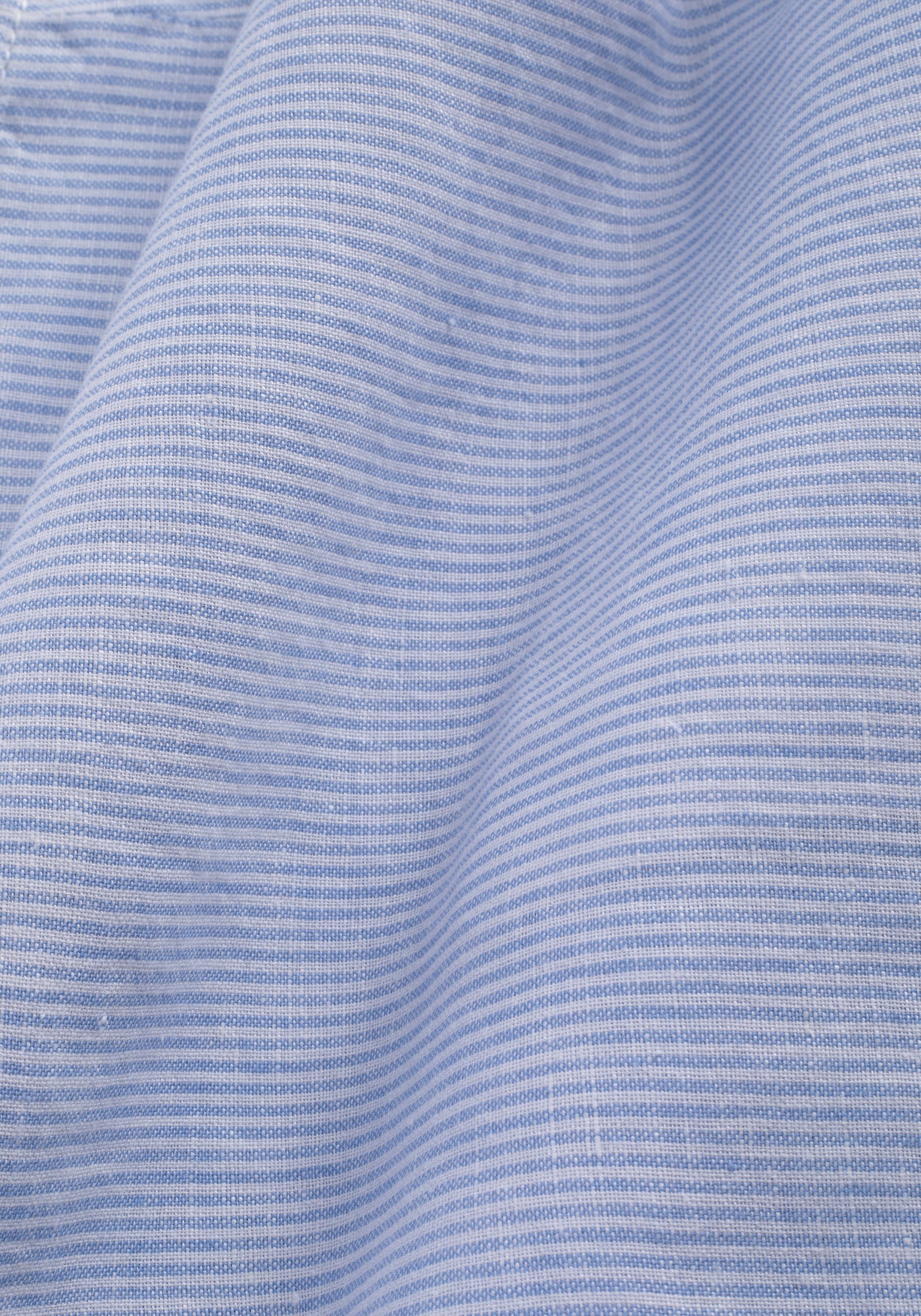 Light Blue Cotton Linen Short