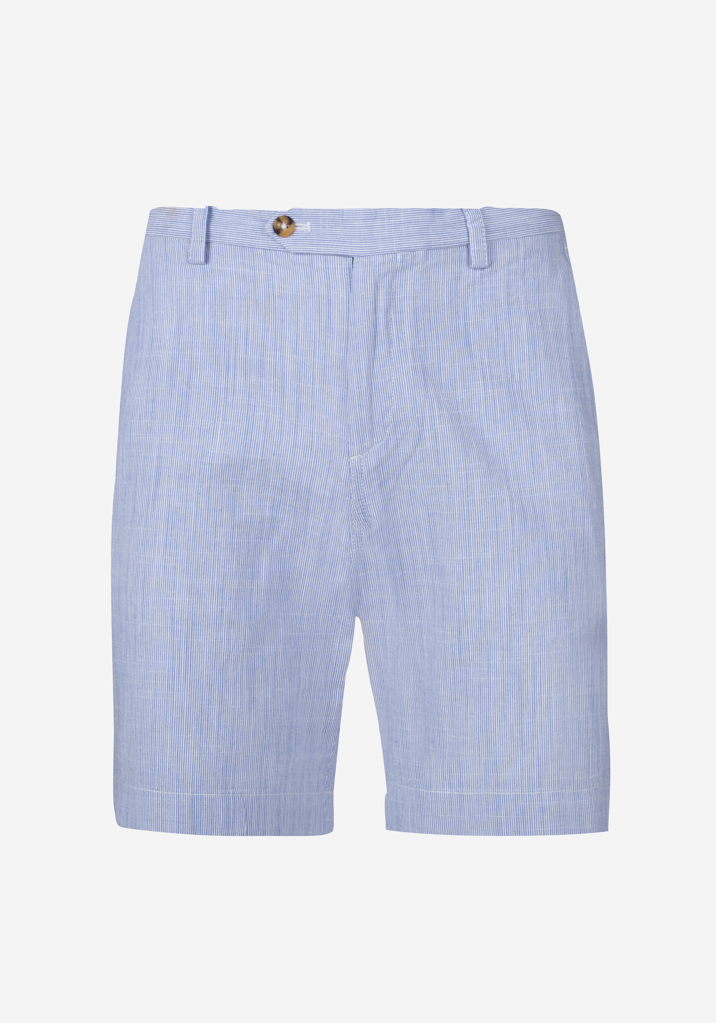 Delft Blue Cotton Linen Short