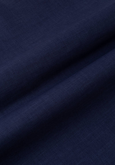 Midnight Blue Chambray Wrinkle Free Shirt