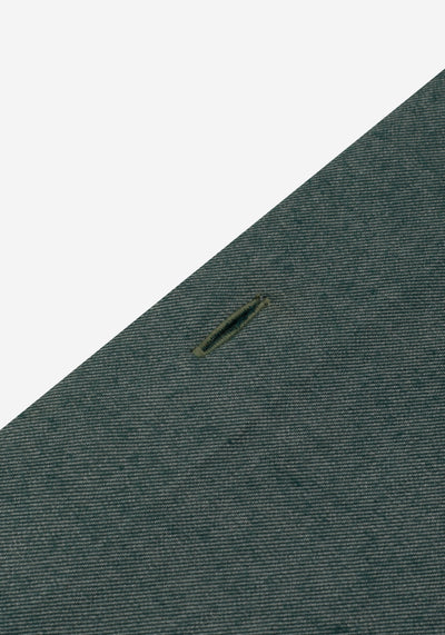 Dark Green Flannel Wrinkle Free Shirt
