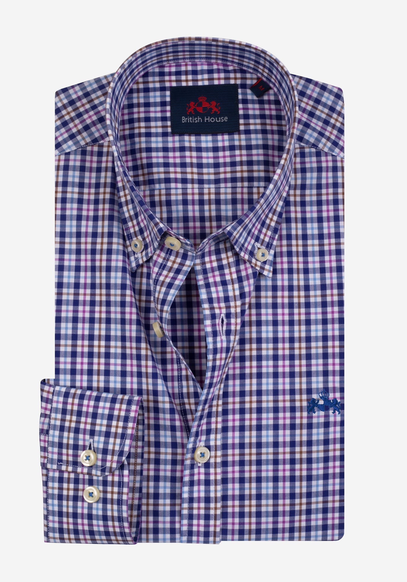 Colorful Checked Poplin Shirt