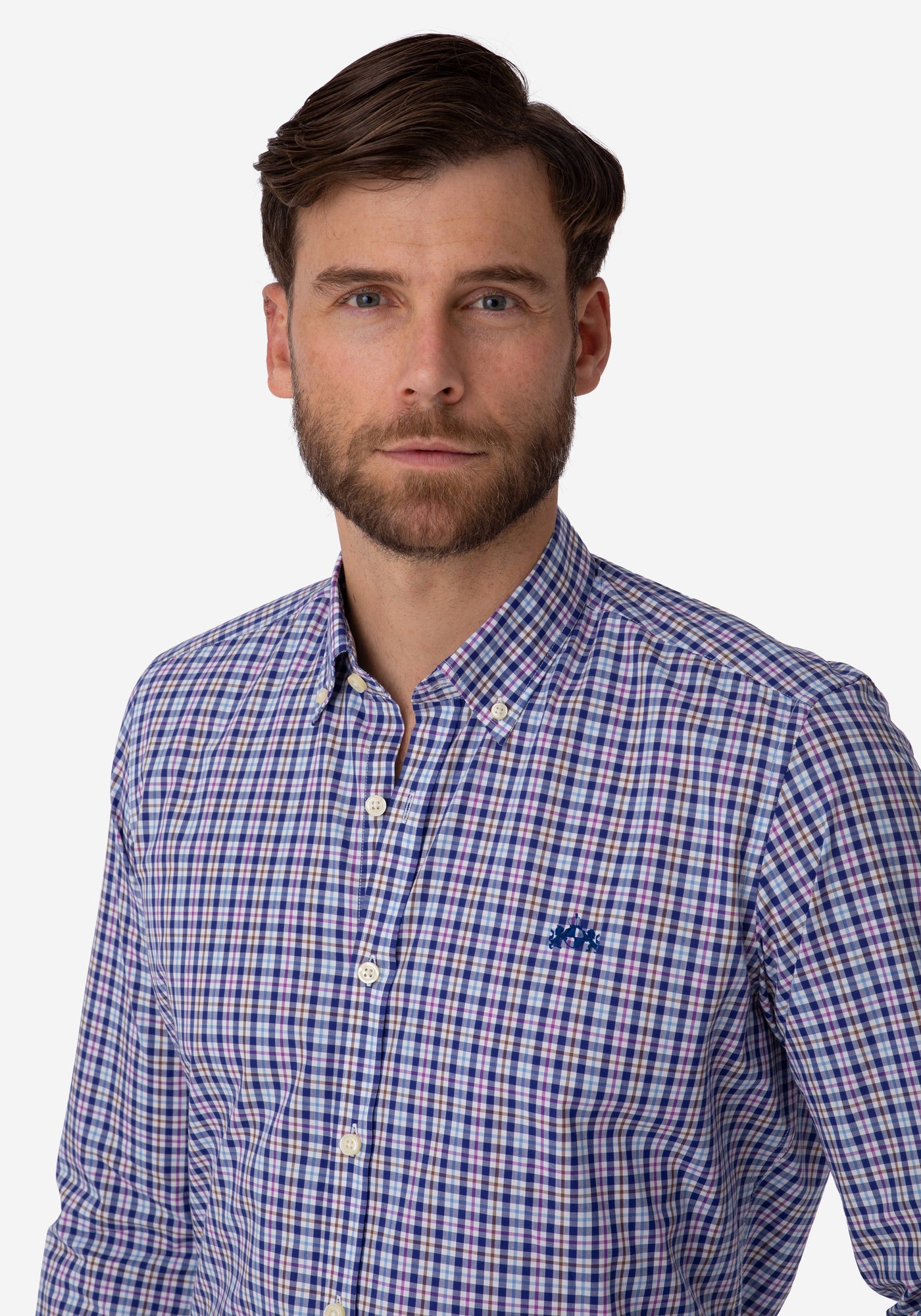 Colorful Checked Poplin Shirt