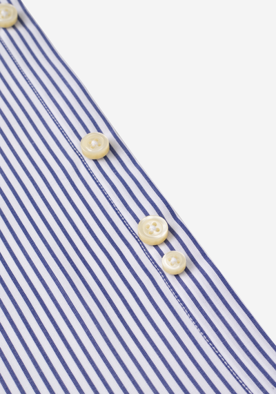 True Navy Stripe Poplin Shirt