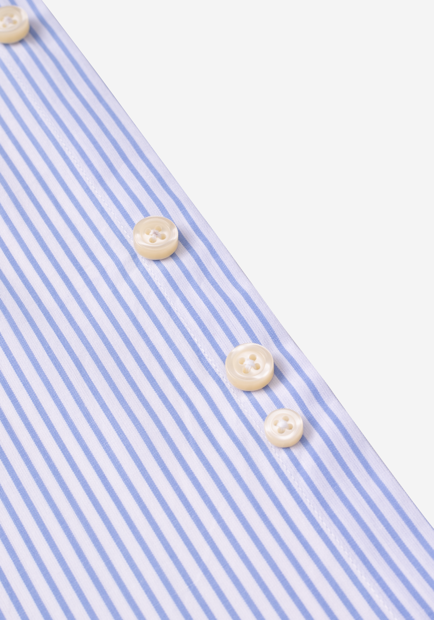 Cornflower Blue Stripe Poplin Shirt