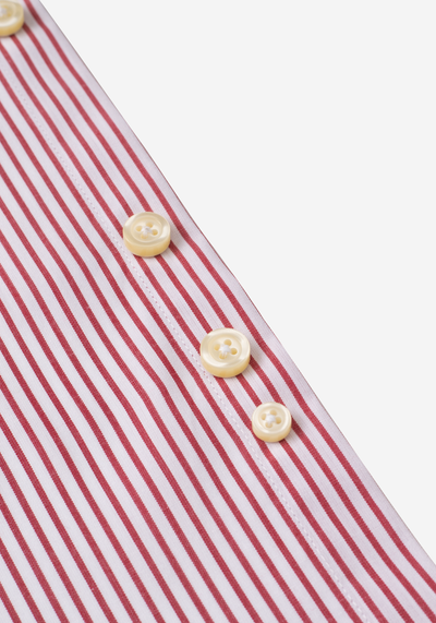 Barn Red Stripe Poplin Shirt