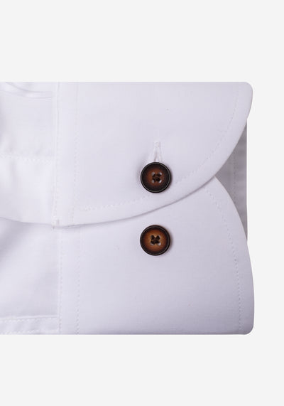 Royal White Poplin Anti-Wrinkle Shirt
