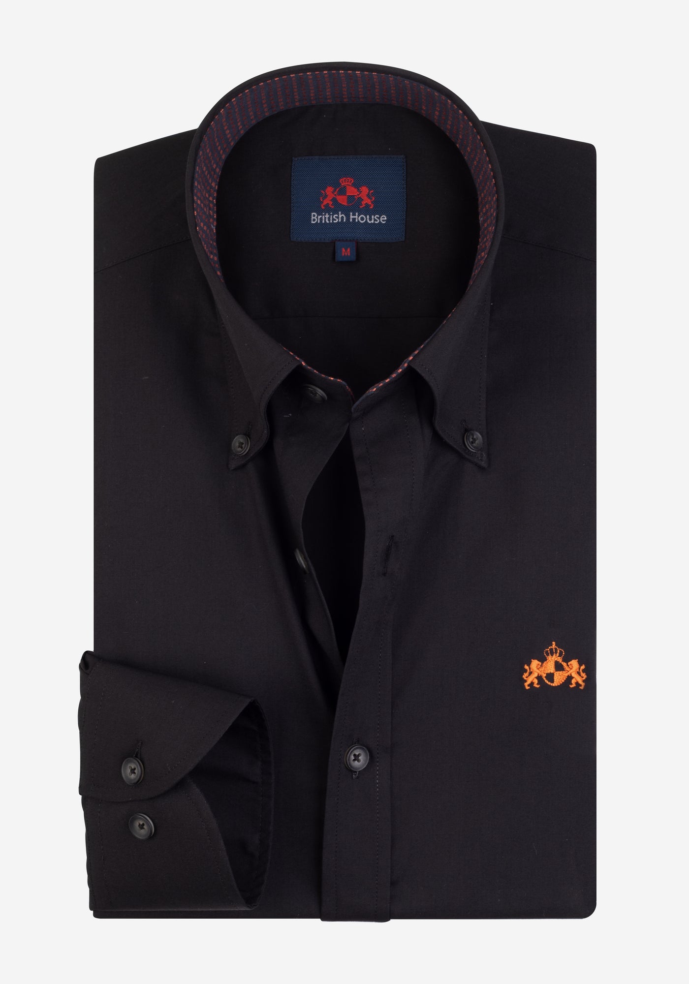 Dull Black Chambray Shirt