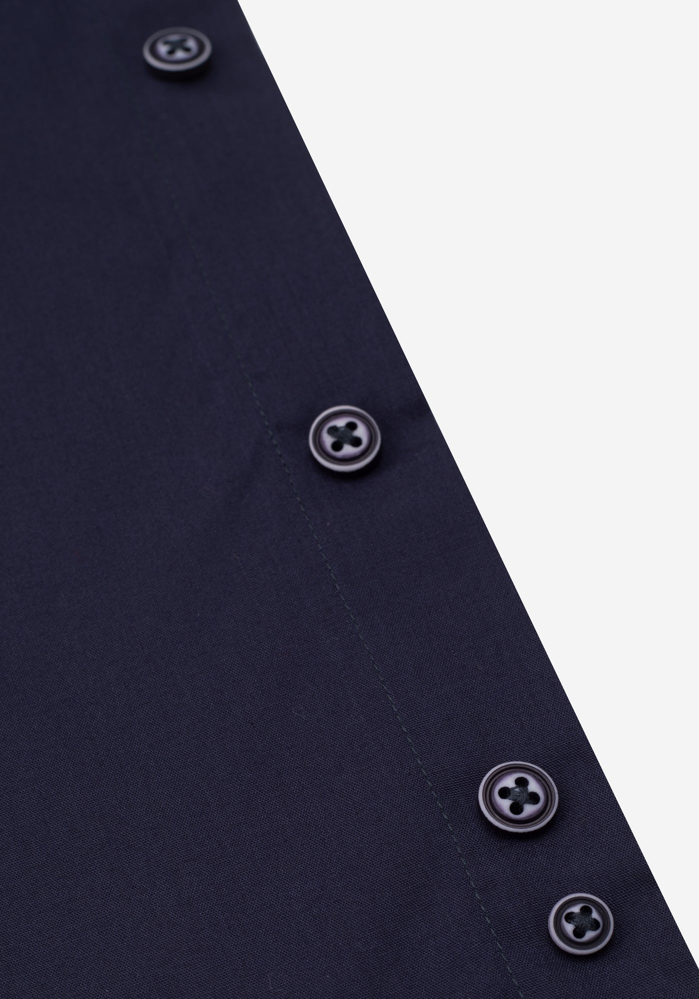 Deep Dark Blue Chambray Shirt