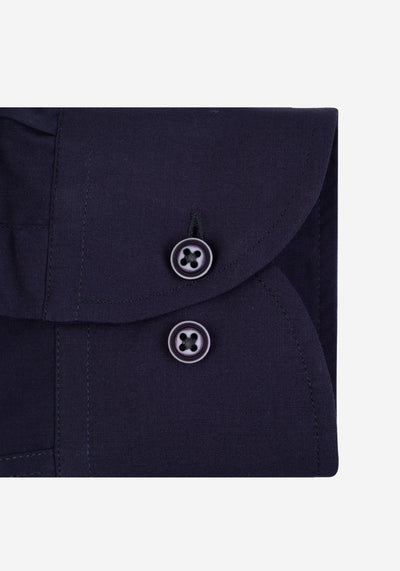 Deep Dark Blue Chambray Shirt
