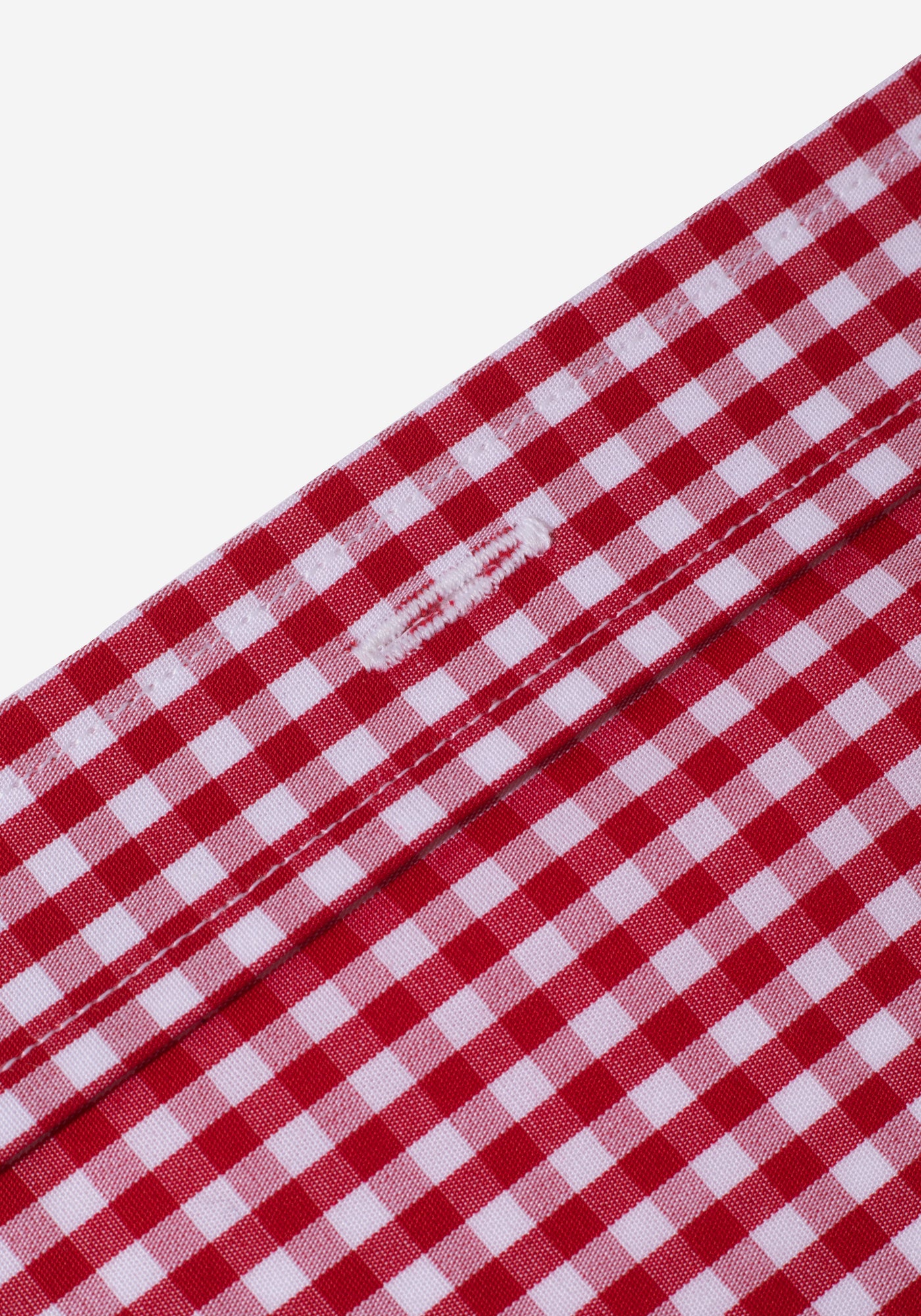 Imperial Red Checked Poplin Shirt