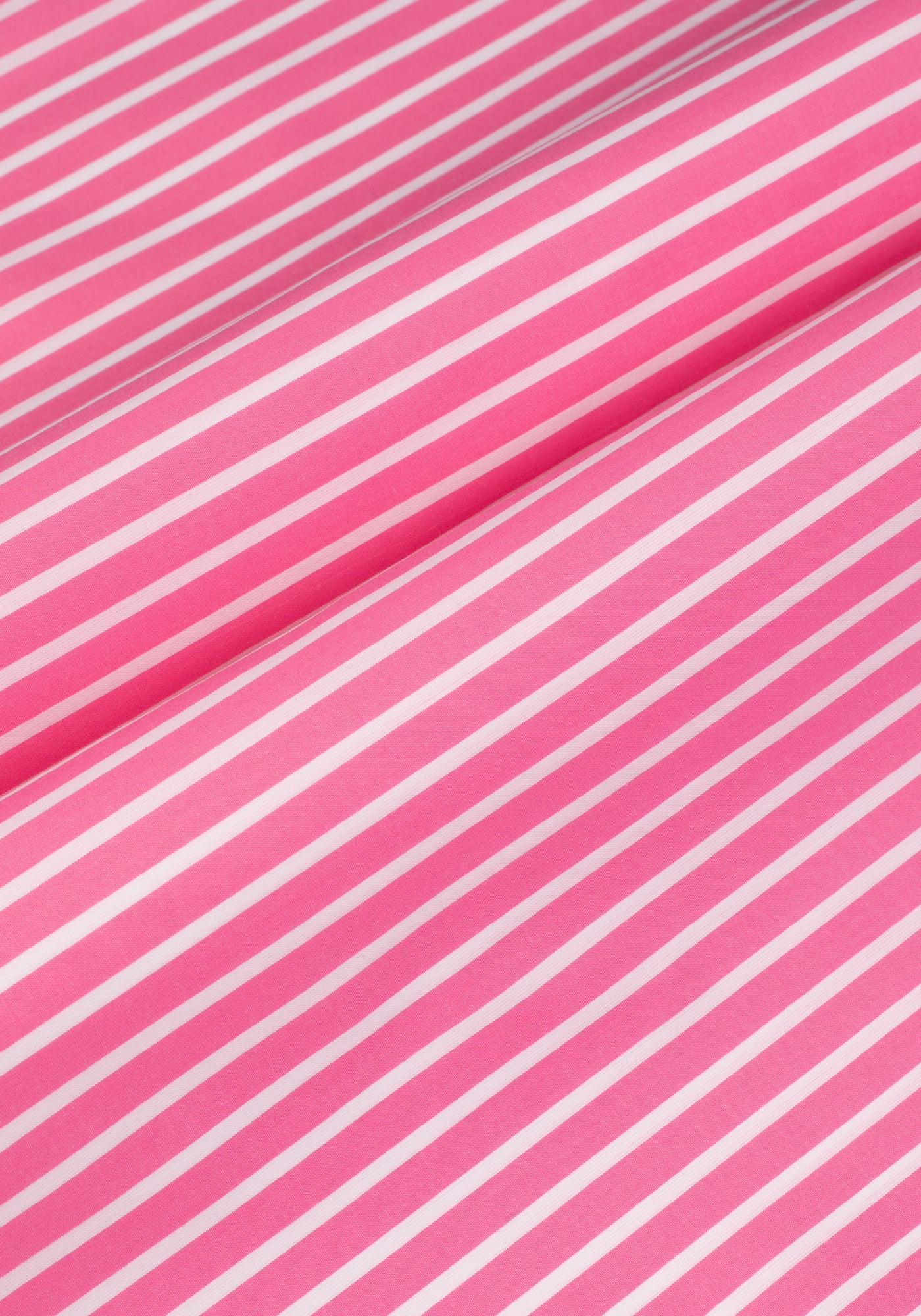 Hot Pink Stripe Tencel Cotton Shirt