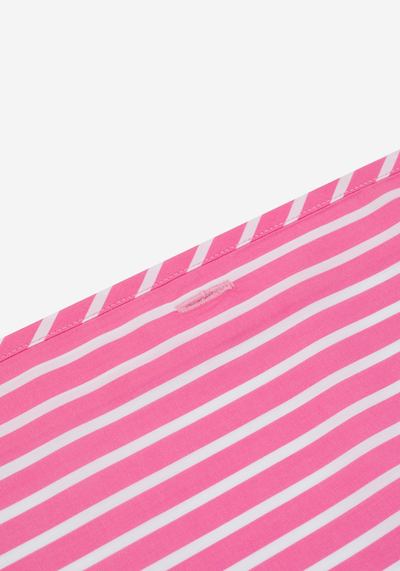 Hot Pink Stripe Tencel Cotton Shirt