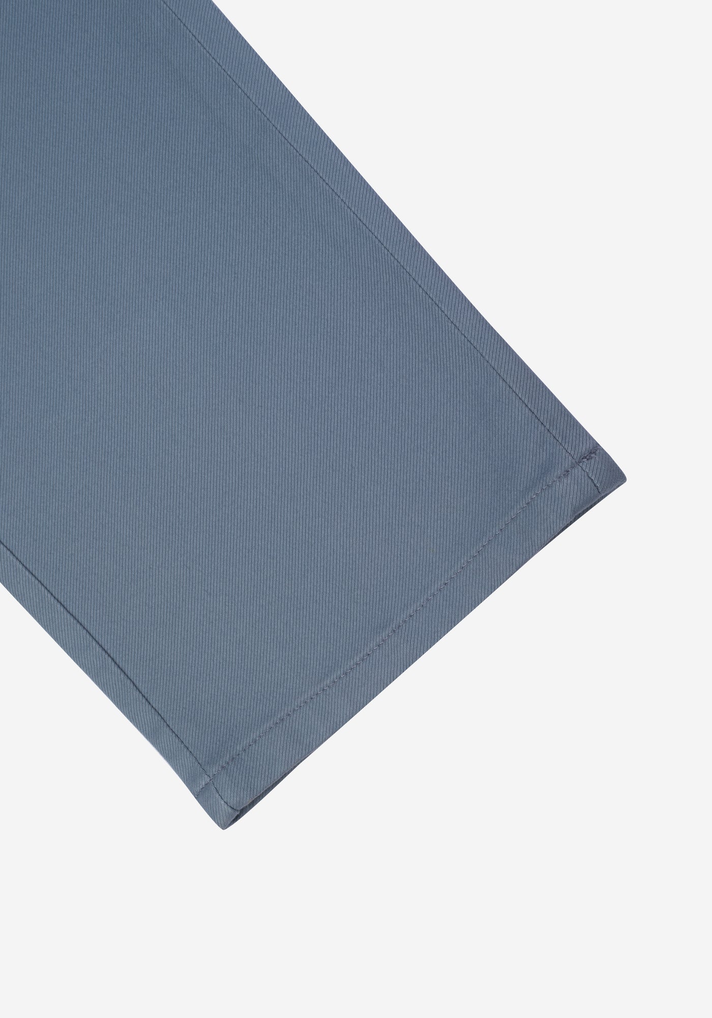 Contemporary Fit Dark Pastel Blue Gabardine