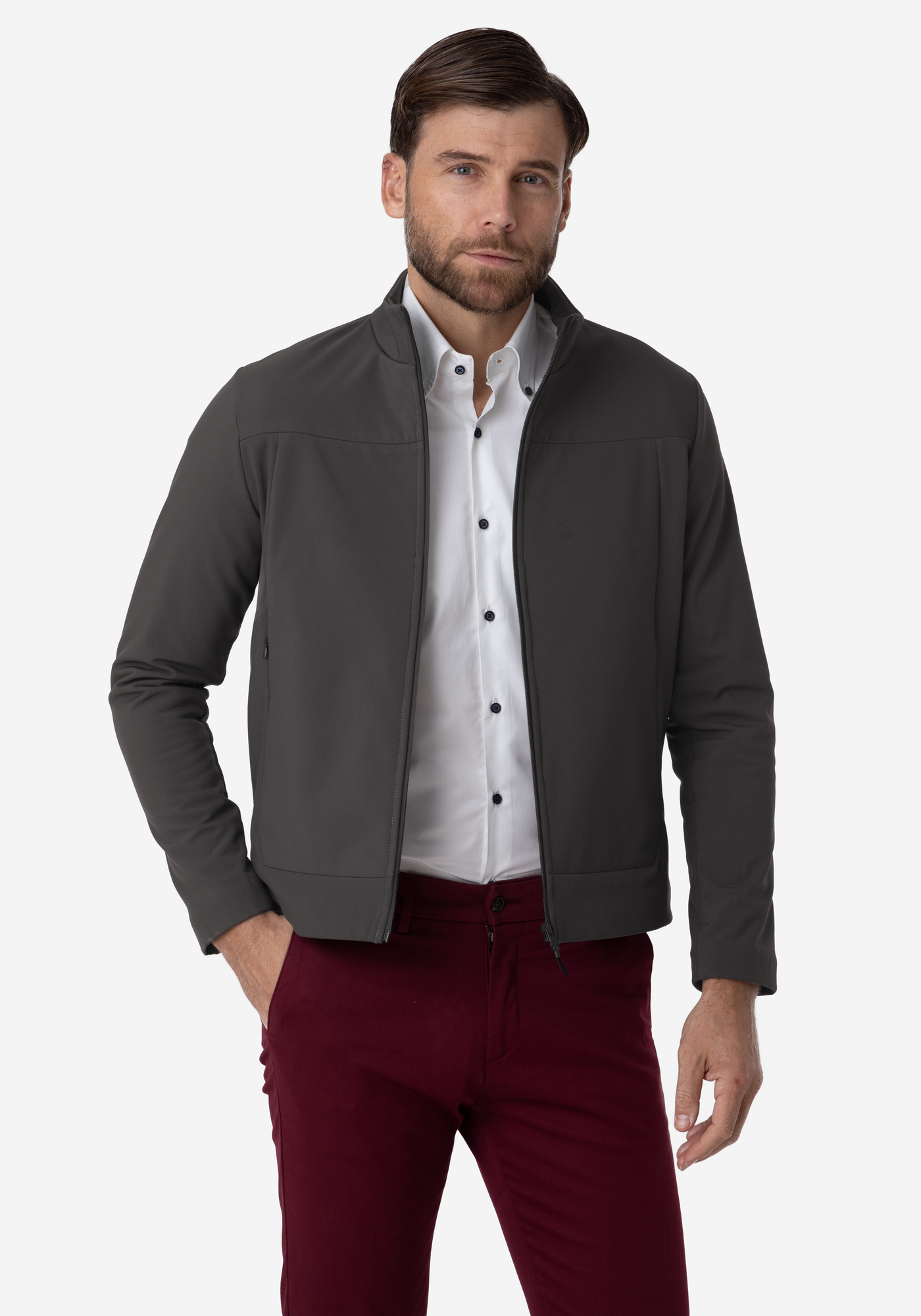 Moon Grey Waterproof Jacket