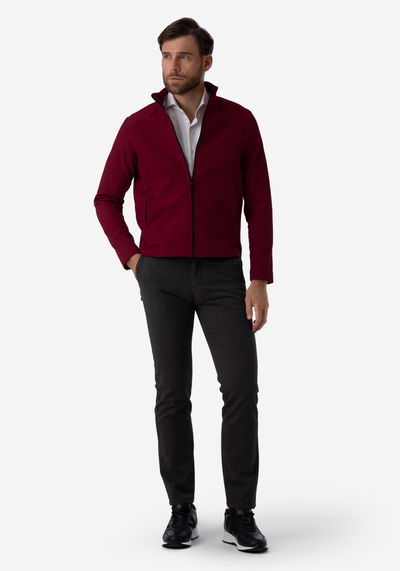 Crimson Red Waterproof Jacket