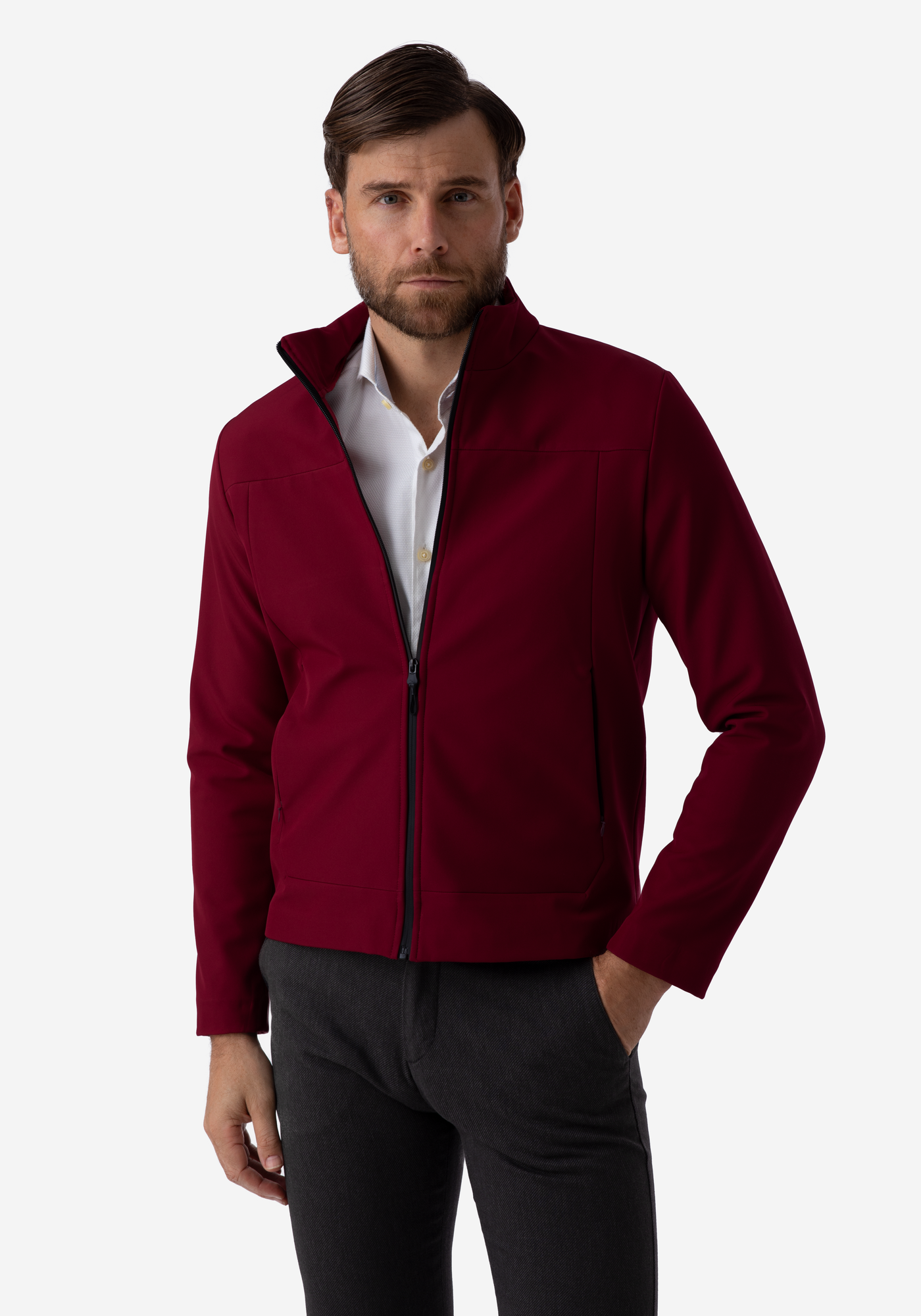 Crimson Red Waterproof Jacket