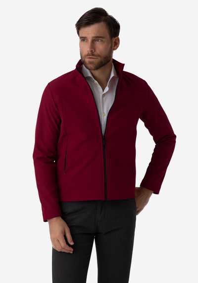 Crimson Red Waterproof Jacket