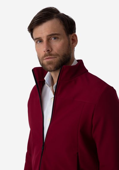 Crimson Red Waterproof Jacket