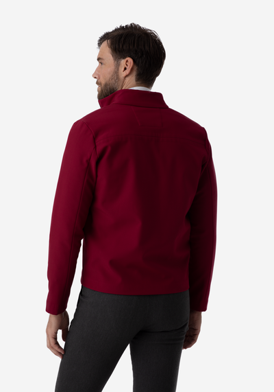 Crimson Red Waterproof Jacket
