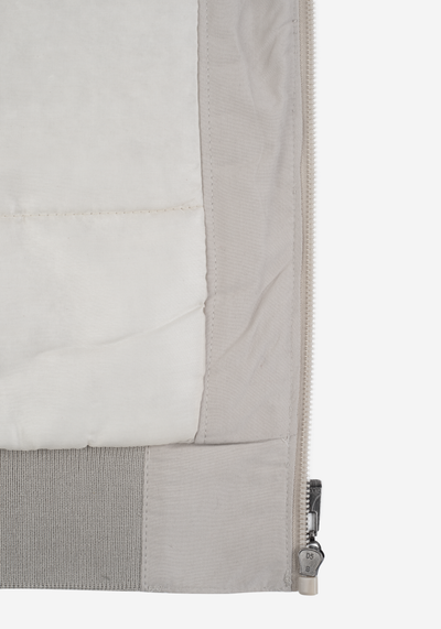 Pale Beige Down Jacket