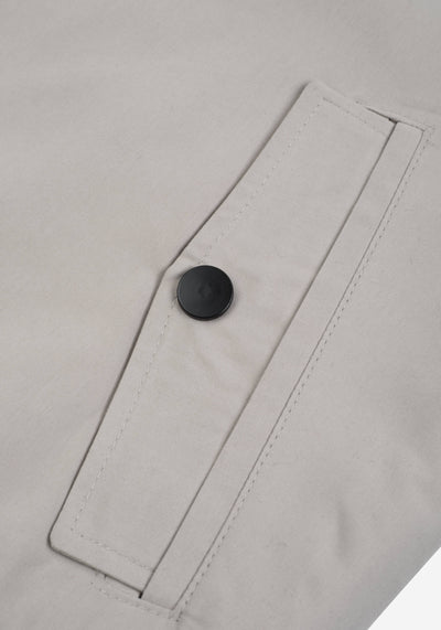 Pale Beige Down Jacket