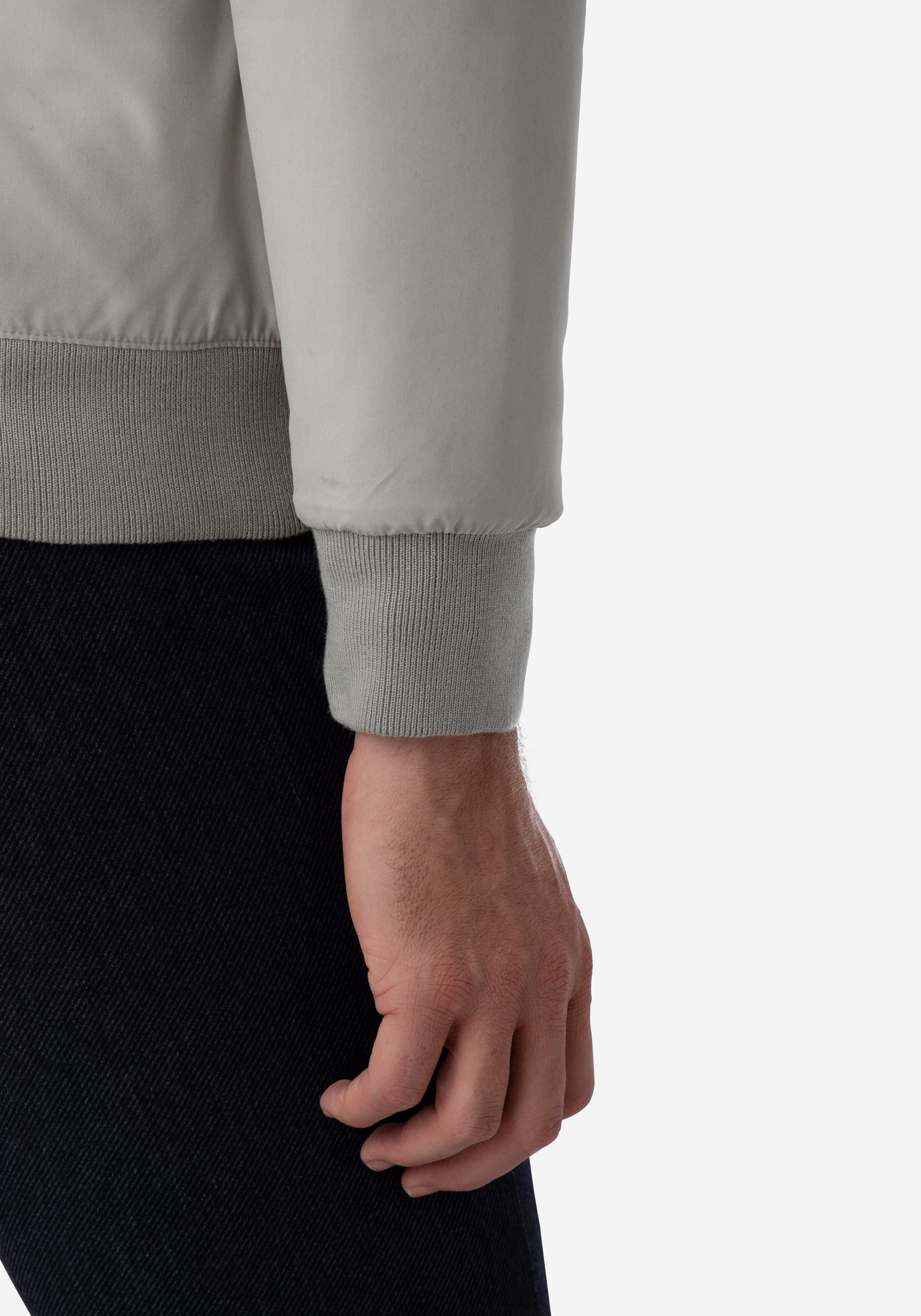 Pale Beige Down Jacket