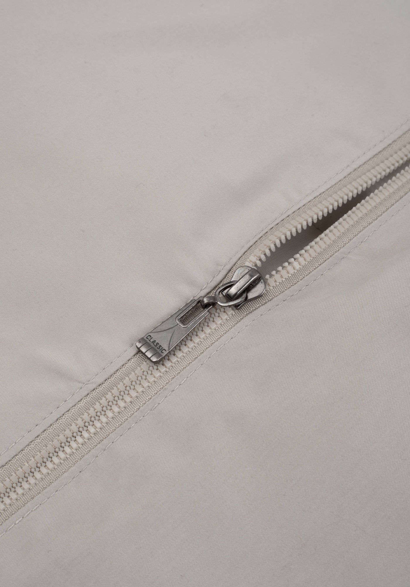 Pale Beige Down Jacket