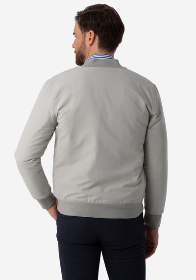 Pale Beige Down Jacket