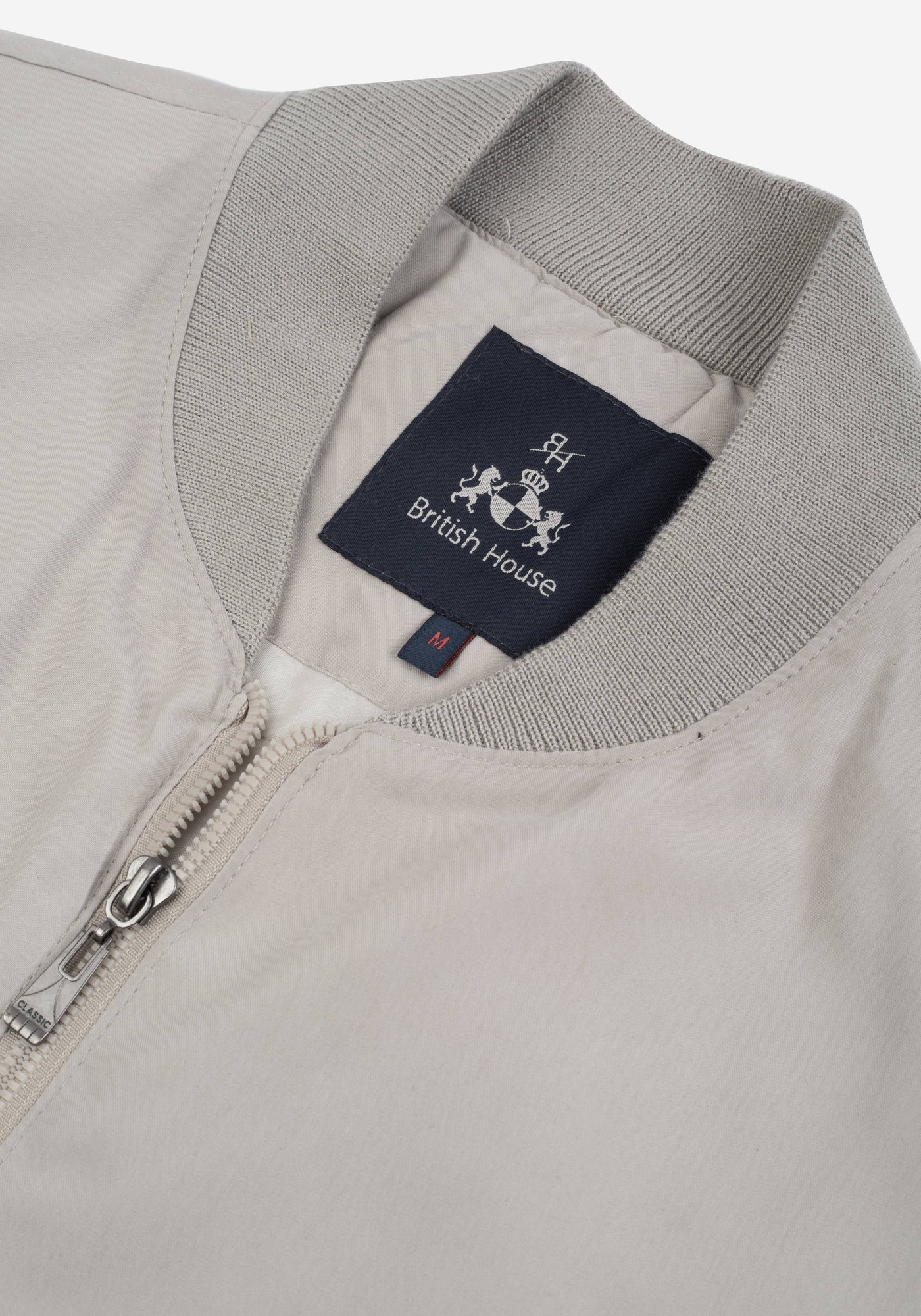 Pale Beige Down Jacket