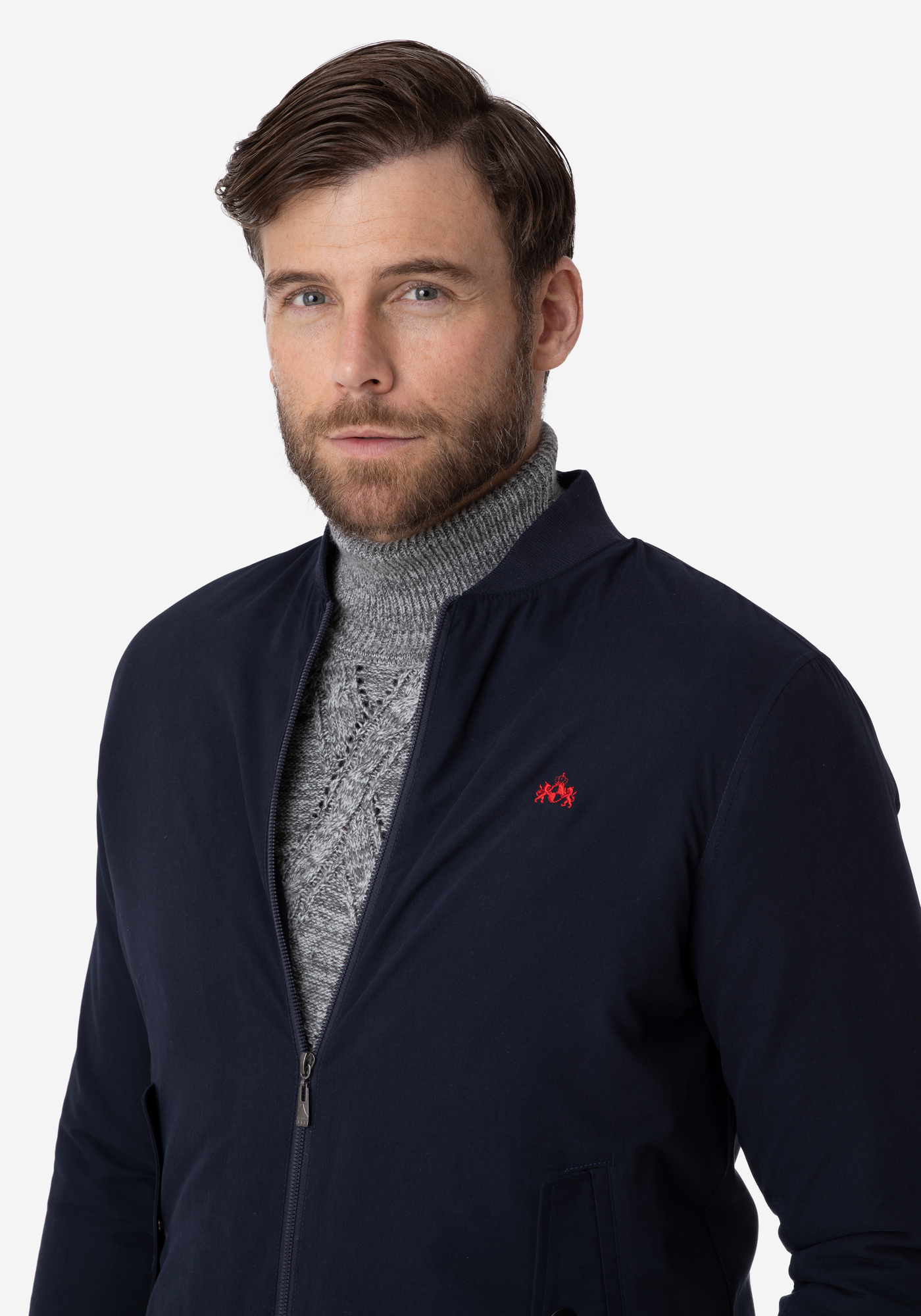 Dark Navy Down Jacket