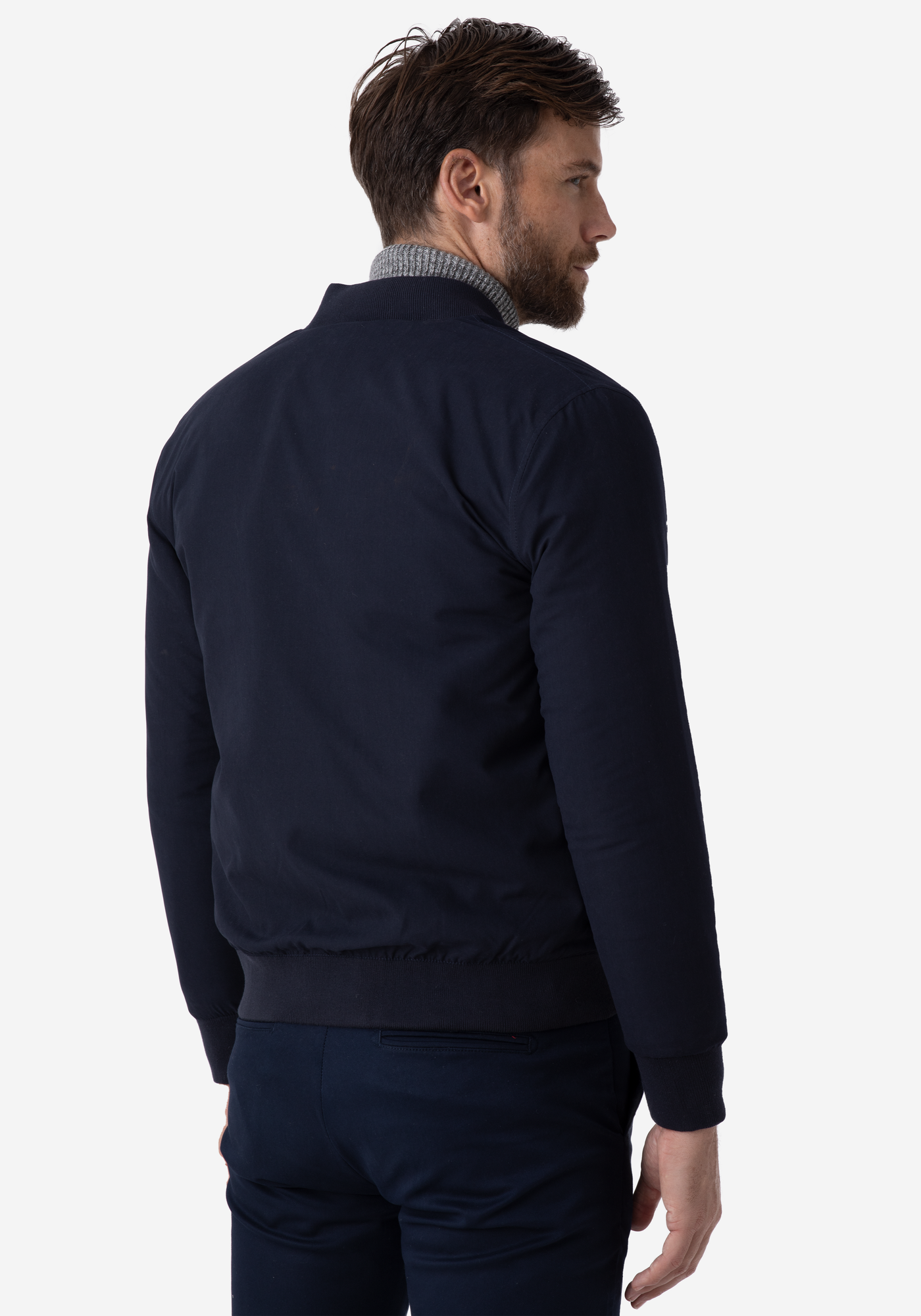 Dark Navy Down Jacket