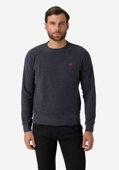 Charcoal Cotton Sweatshirt